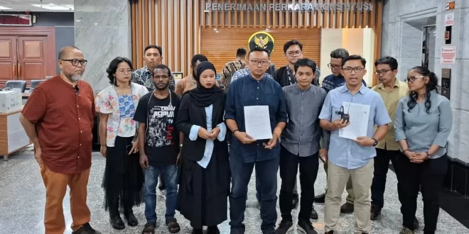 Gerakan Rakyat Menggugat (GERAM) PSN, Koalisi Masyarakat Sipil Gugat Pasal-pasal Proyek Strategis Nasional(PSN) dalam UU Cipta Kerja ke Mahkamah Konstitusi.