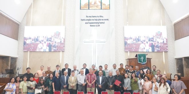 HKBP dan Masyarakat Adat Tano Batak bersama beberapa organisasi masyarakat sipil menyelenggarakan seminar pertama “Selamatkan Tano Batak, Lestarikan Danau Toba”, di HKBP Sudirman Jakarta Selatan, Sabtu (19/7/2025).