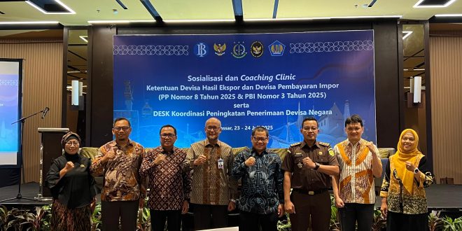 Kolaborasi Kejaksaan dan Bank Indonesia Sosialisasi PP Nomor 8 Tahun 2025 Untuk Peningkatan Cadangan Devisa Negara.