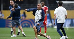 Pelatih PSG, Luis Enrique, senang dengan kemenangan Les Parisiens atas Bayern Munchen.
