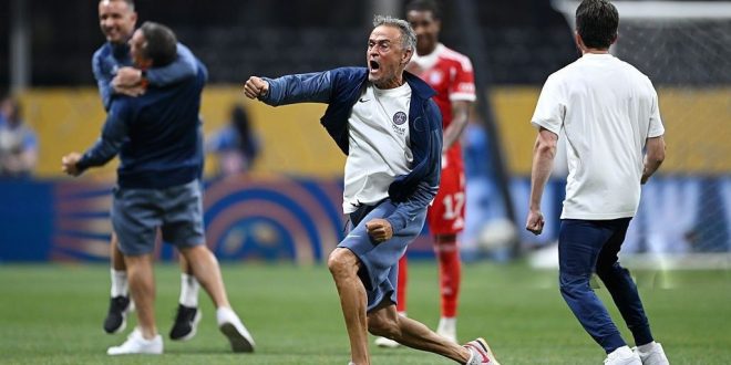 Pelatih PSG, Luis Enrique, senang dengan kemenangan Les Parisiens atas Bayern Munchen.