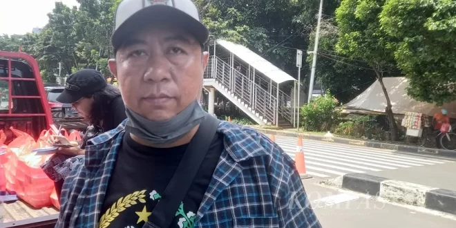 Sekretaris Nasional Serikat Perjuangan Rakyat Indonesia (SPRI), Dika Moehammad.