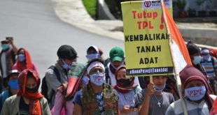 Kembali Gusur Masyarakat Adat Natinggir di Tano Batak, Woi..TPL Hentikan Itu Segera! Tutup TPL!
