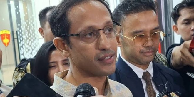 Bekas Eks Menteri Pendidikan, Kebudayaan, Riset, dan Teknologi (Kemendikbud), Nadiem Anwar Makarim.