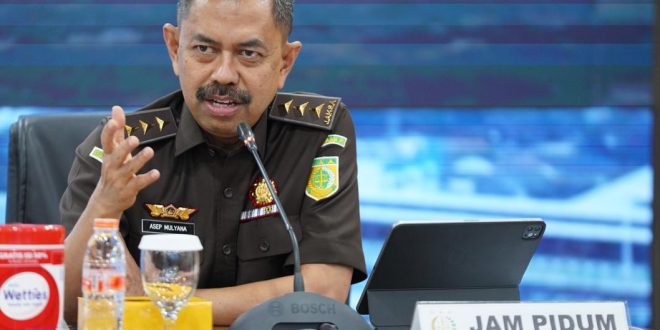 Jaksa Agung Muda Tindak Pidana Umum (Jampidum) Prof. Dr. Asep Nana Mulyana.