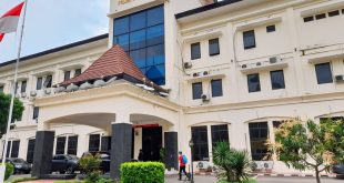 Kantor Polres Kabupaten Bekasi di Cikarang.