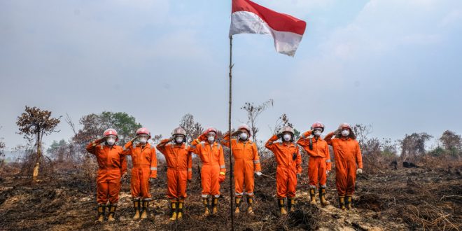 Sebanyak 13 Ribu Titik Api Ancam Wilayah Indonesia Jelang Pesta Hari Kemerdekaan Ke-80.
