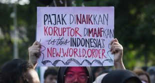 Ilustrasi: Aksi Unjuk Rasa Tolak Kenaikan Pajak.